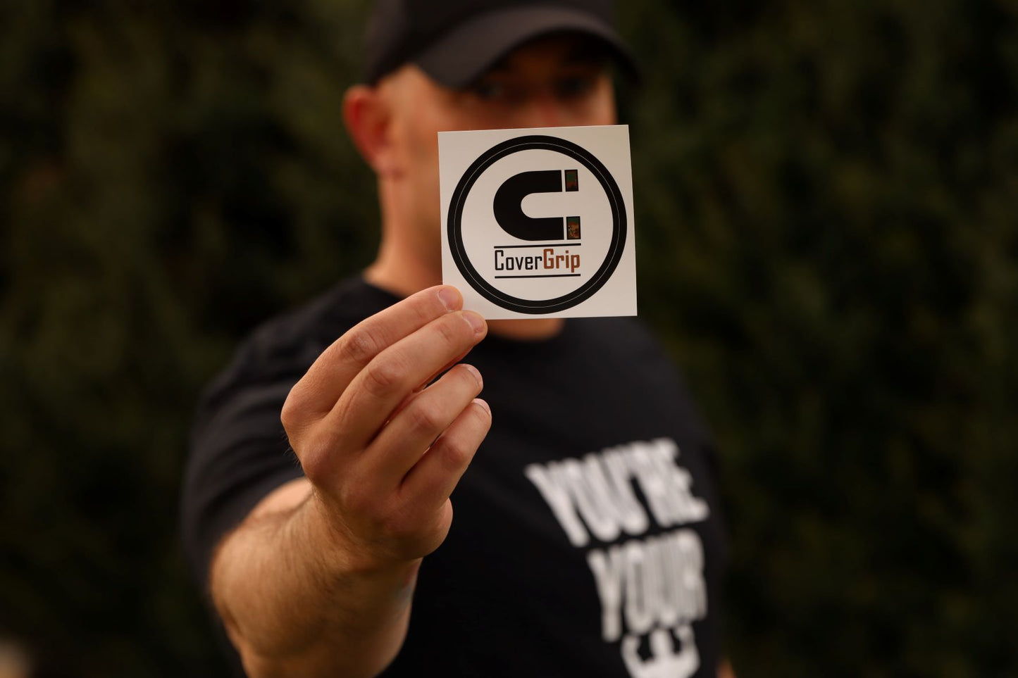 3" CoverGrip Logo Sticker