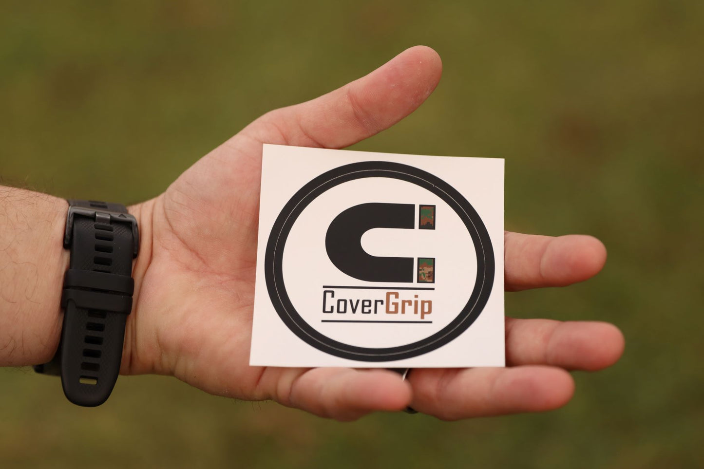 3" CoverGrip Logo Sticker